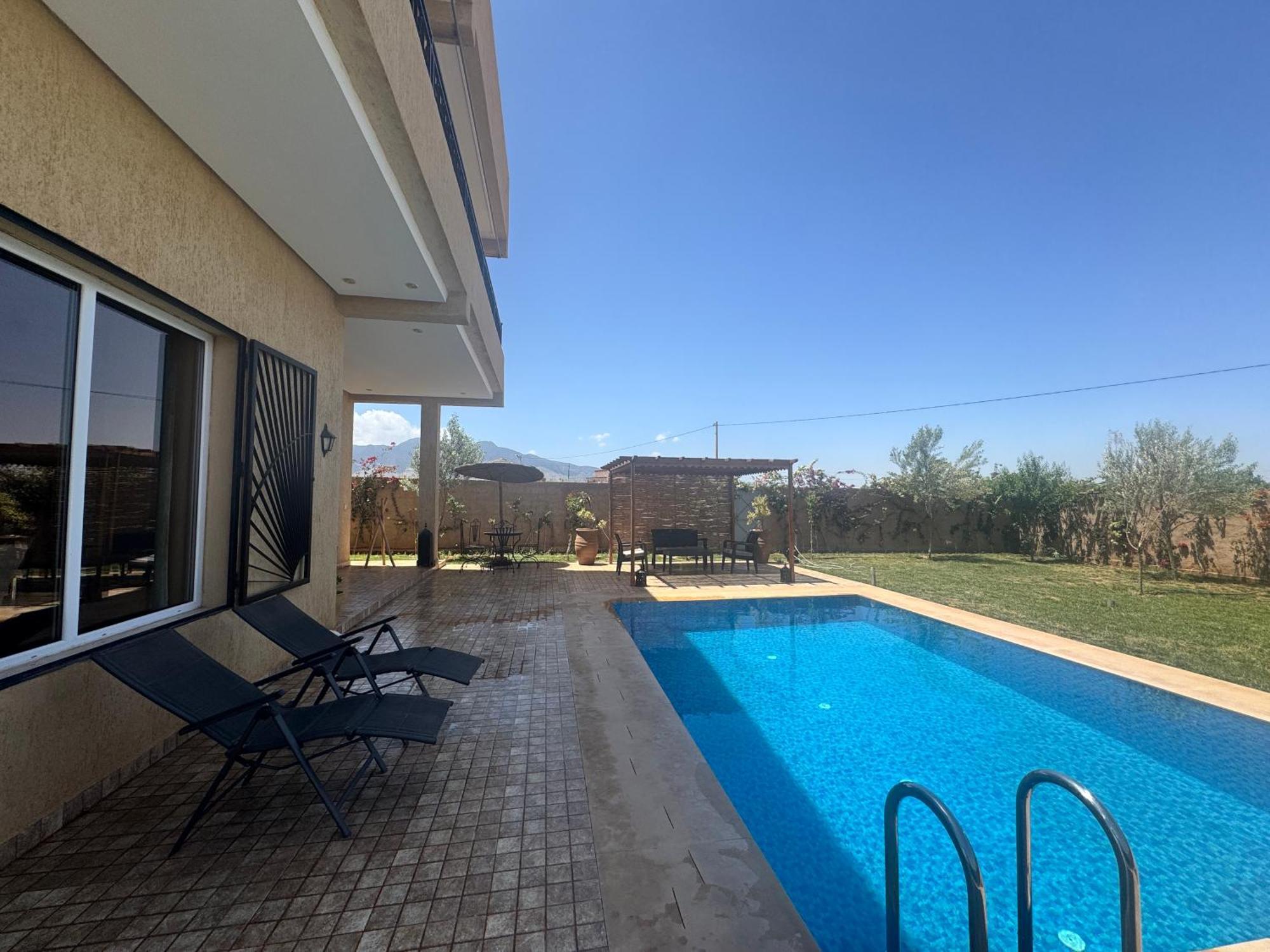 Peaceful Pool Villa Tizfrit Exteriör bild